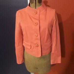 J. Crew salmon Classic Twill Chino jacket size 2.